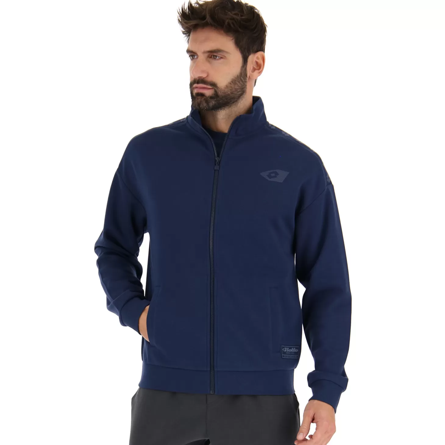 Lotto Athletica Due Vi Sweat Fz | Herren Sweatshirts