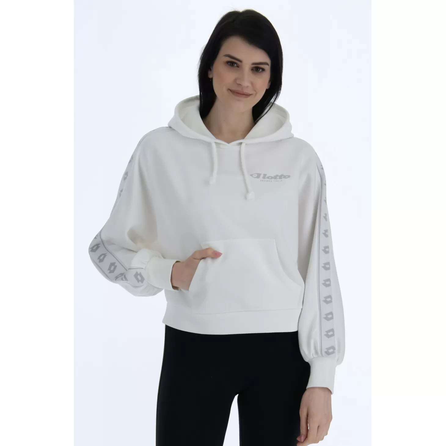 Lotto Athletica Due W Iv Sweat Hd Pl | Damen Sweatshirts