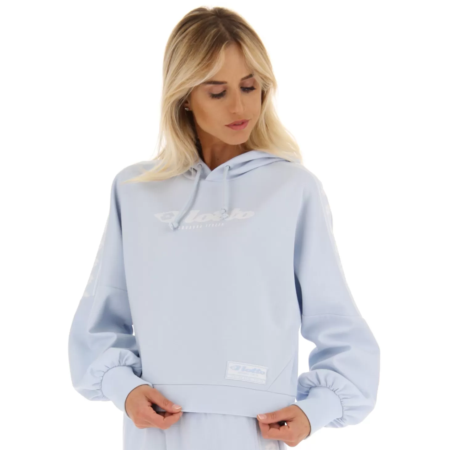 Lotto Athletica Due W V Sweat Hd | Damen Sweatshirts