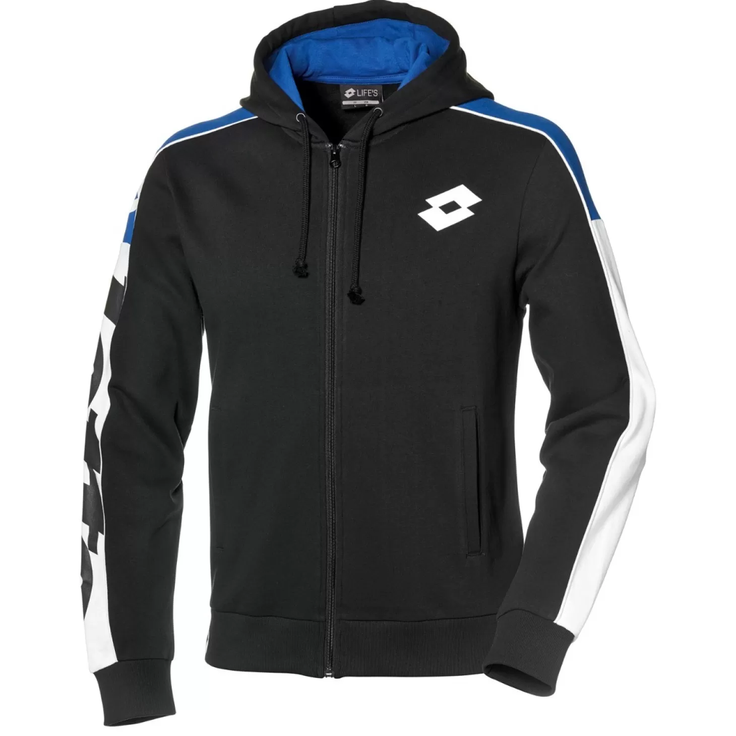 Lotto Athletica Lg Sweat Fz Hd Fl | Herren Sweatshirts