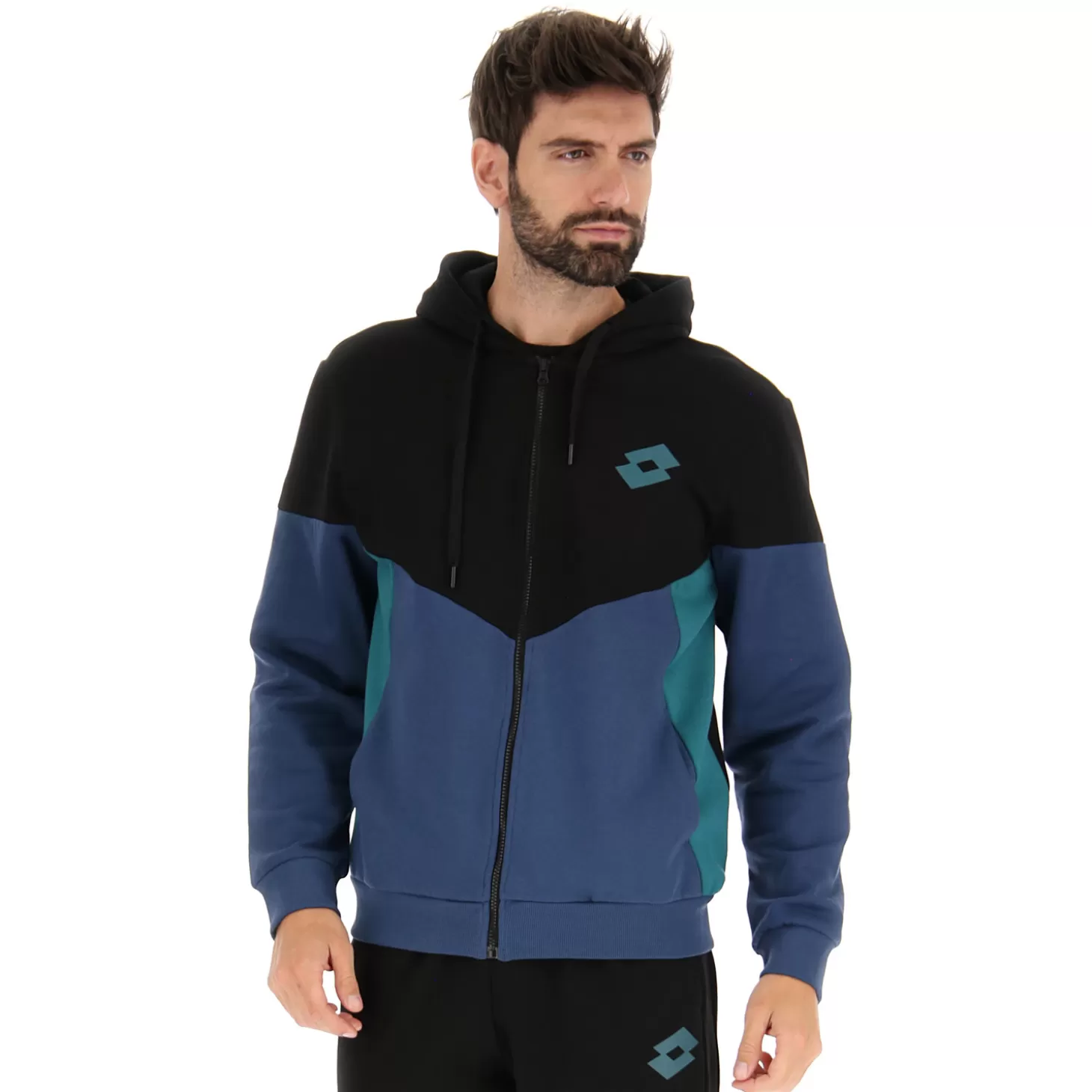 Lotto Athletica Plus Ii Sweat Fz Hd | Herren Sweatshirts
