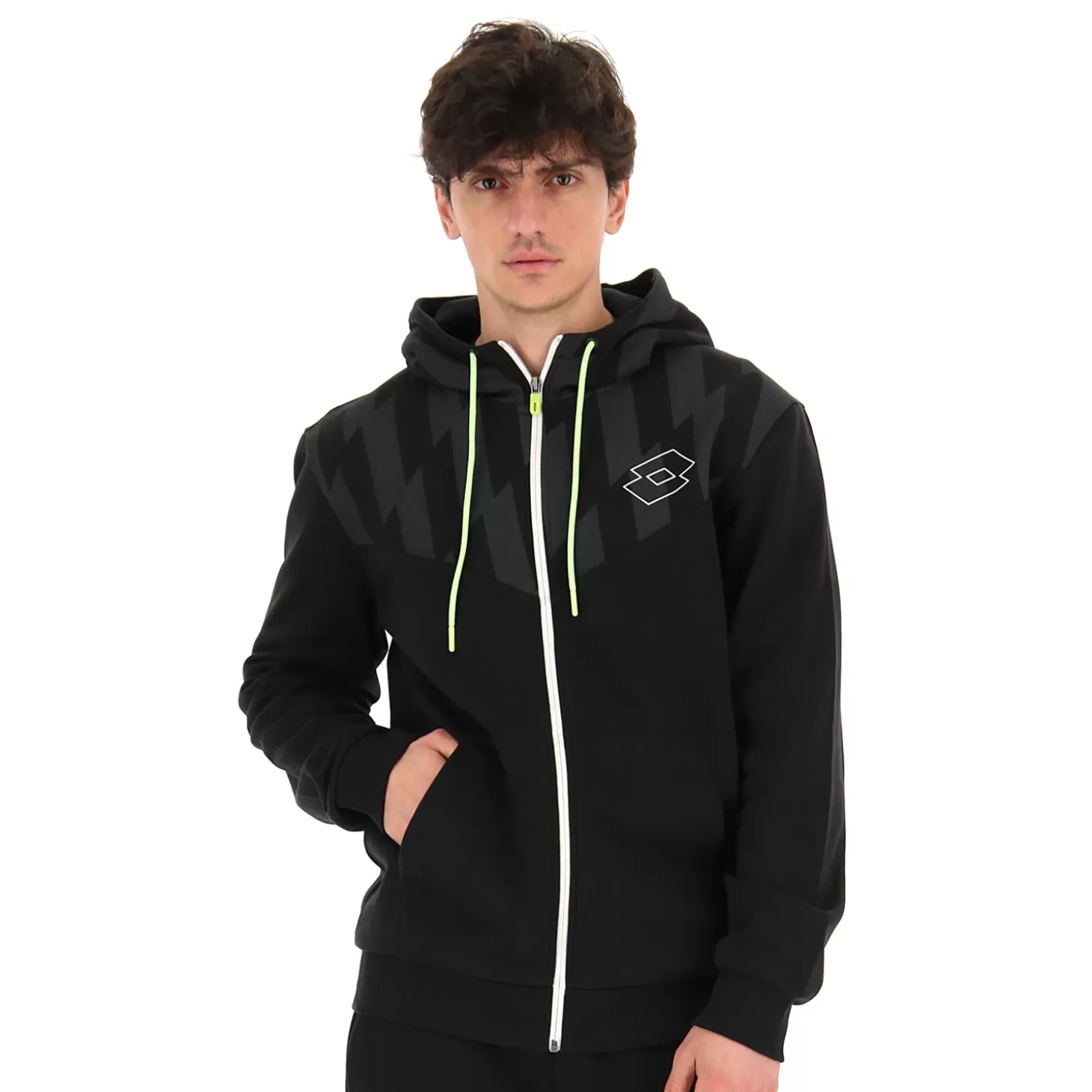 Lotto Logo Vi Sweat Fz Hd Fl | Herren Sweatshirts