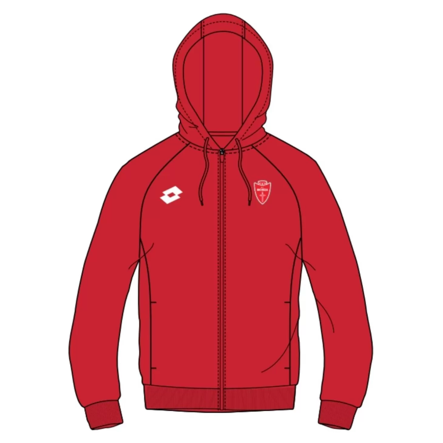 Lotto Mo21 Off Sweat Fz Co | Herren Sweatshirts