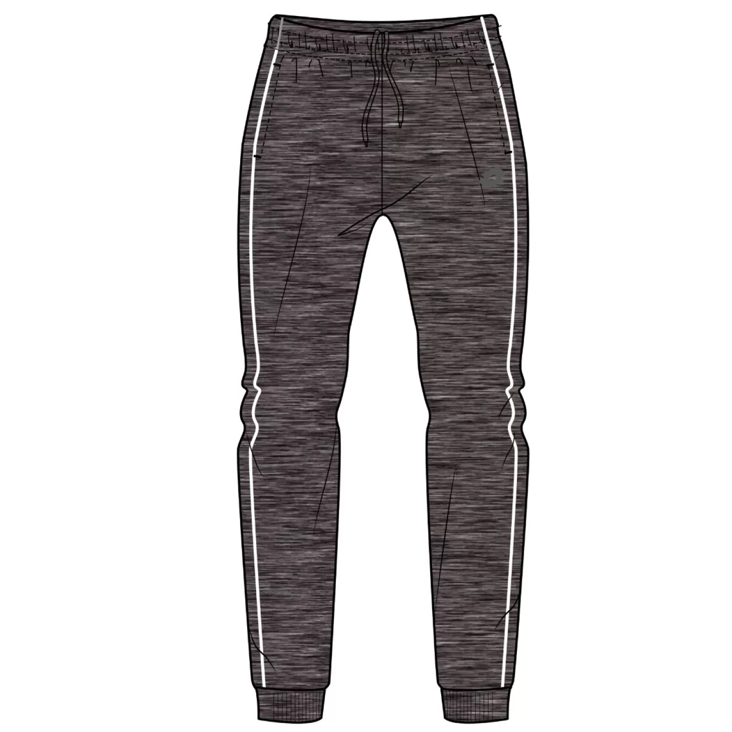 Lotto Msc Pant Cuff Ii Mel | Herren Sporthosen
