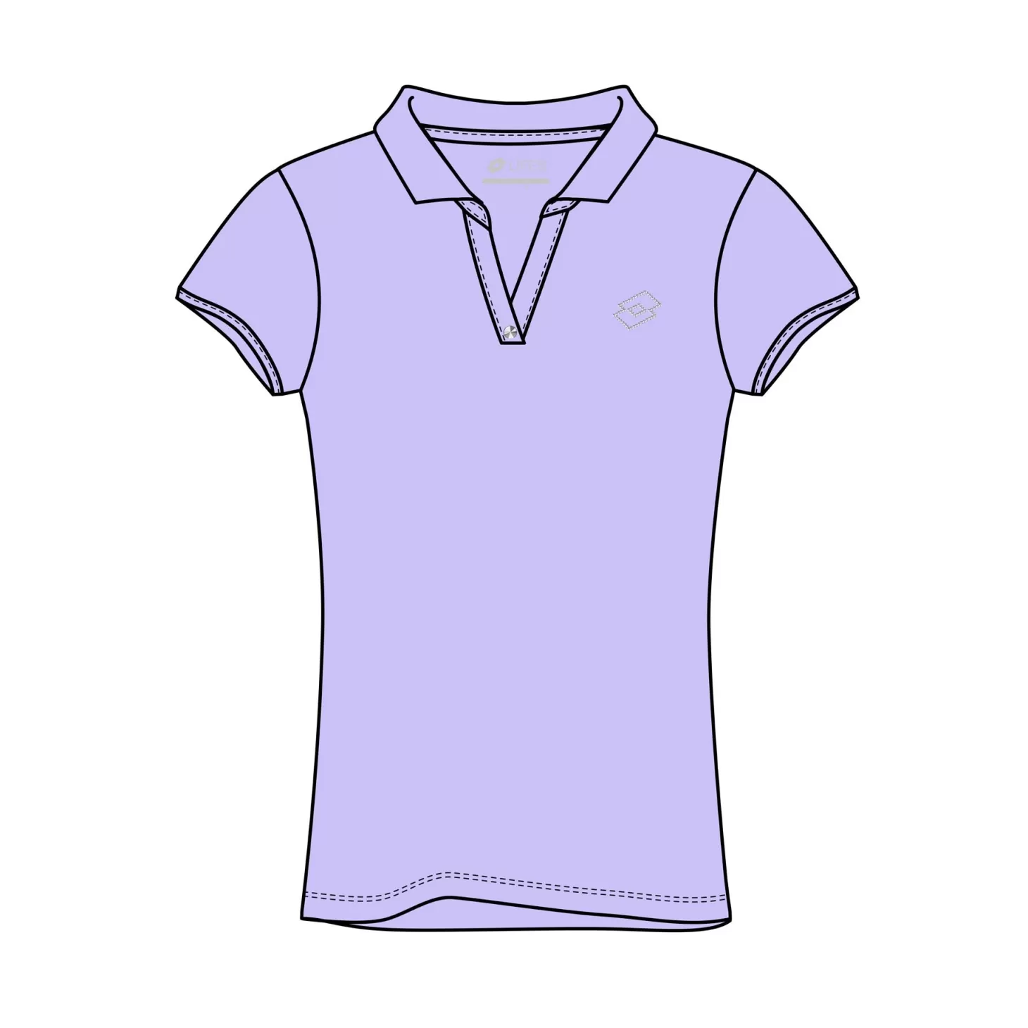 Lotto Polo Classica W Stc Js | Damen Polo Shirts
