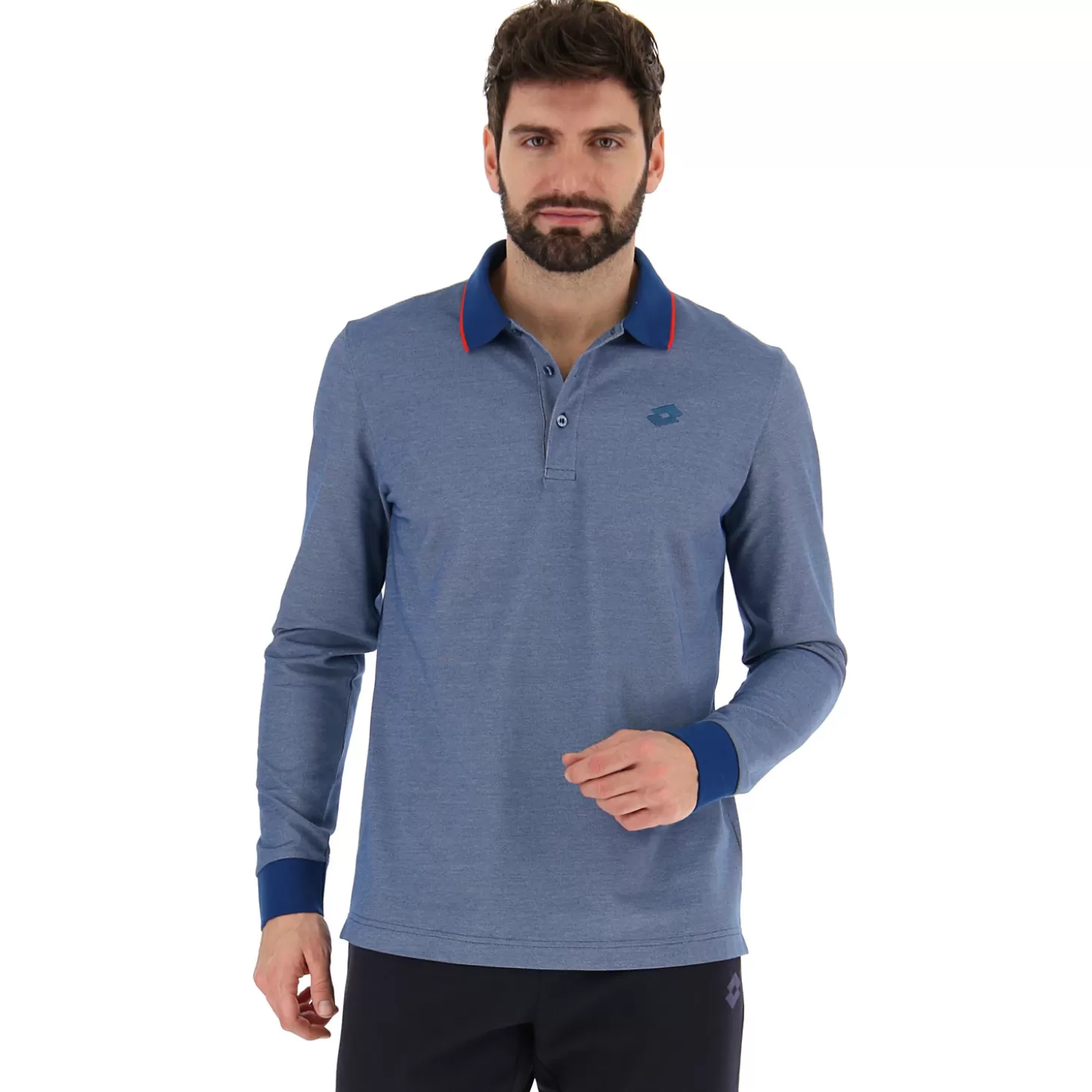 Lotto Polo Firenze Ls Pq | Herren Polo Shirts