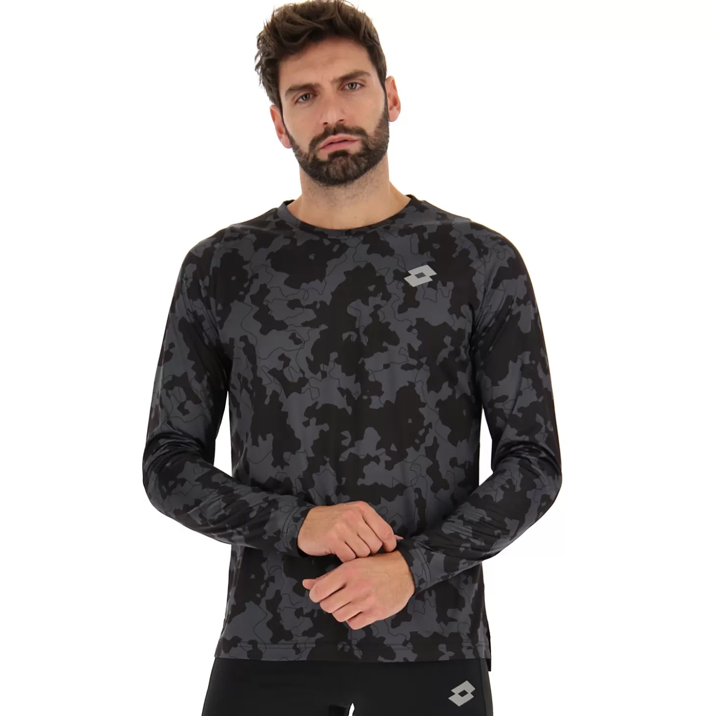 Lotto Run Fit Ii Tee Ls 1 | Herren T-Shirts