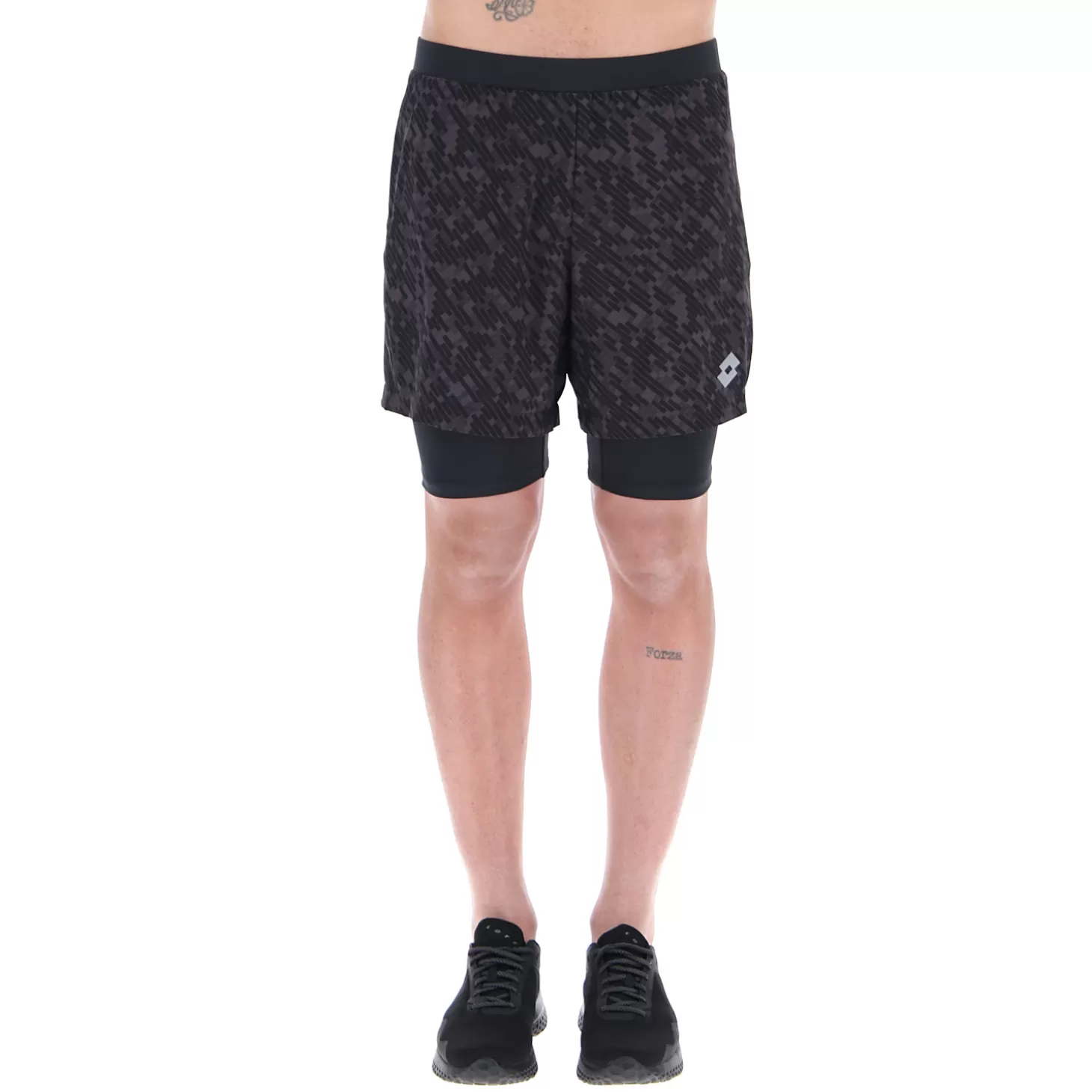 Lotto Run&Fit Short Prt Pl | Herren Shorts & Bermuda