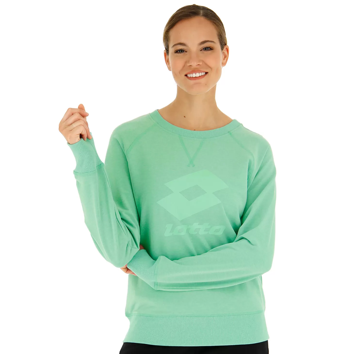 Lotto Smart W Sweat Rn Ft | Damen Sweatshirts