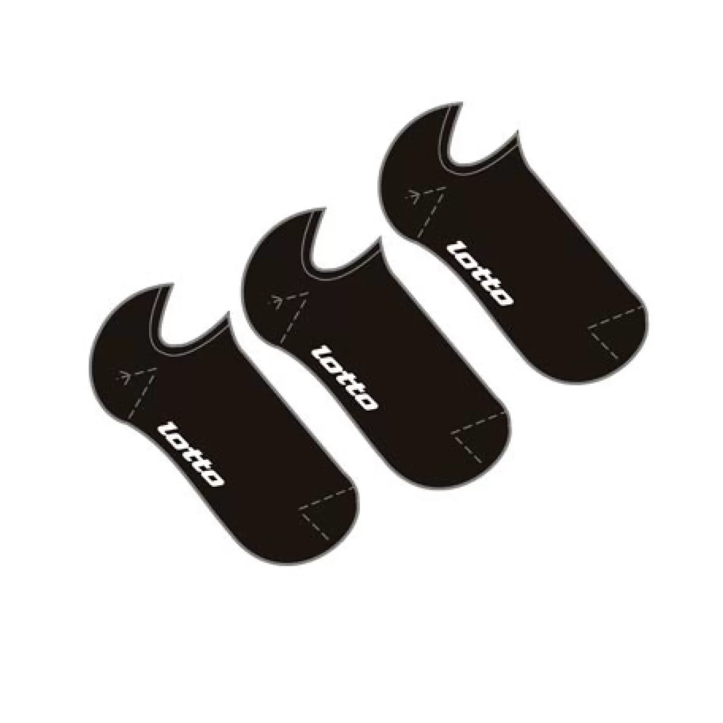 Lotto Sock No Show Ii Pk3 | Socken Und Manschetten