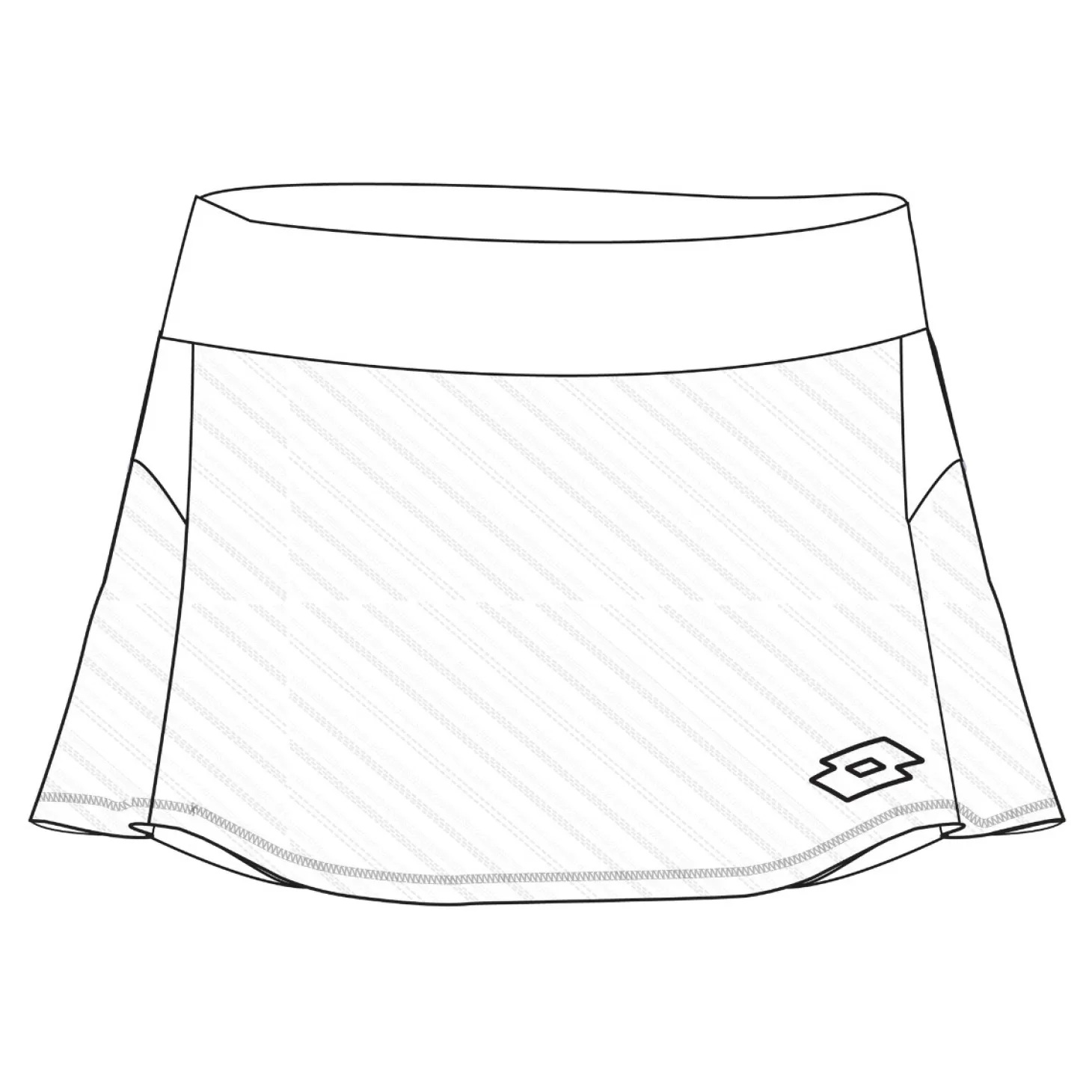 Lotto Tech W I - D4 Skirt | Damen Röcke & Kleider