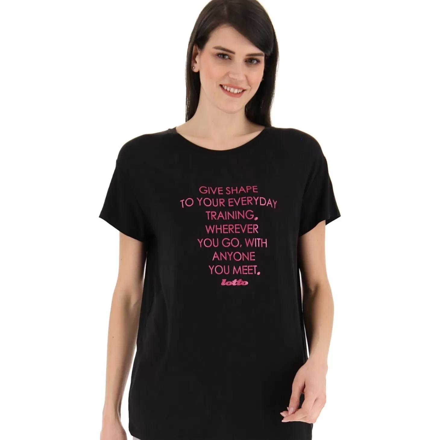 Lotto Tee Text W Vi | Damen T-Shirt