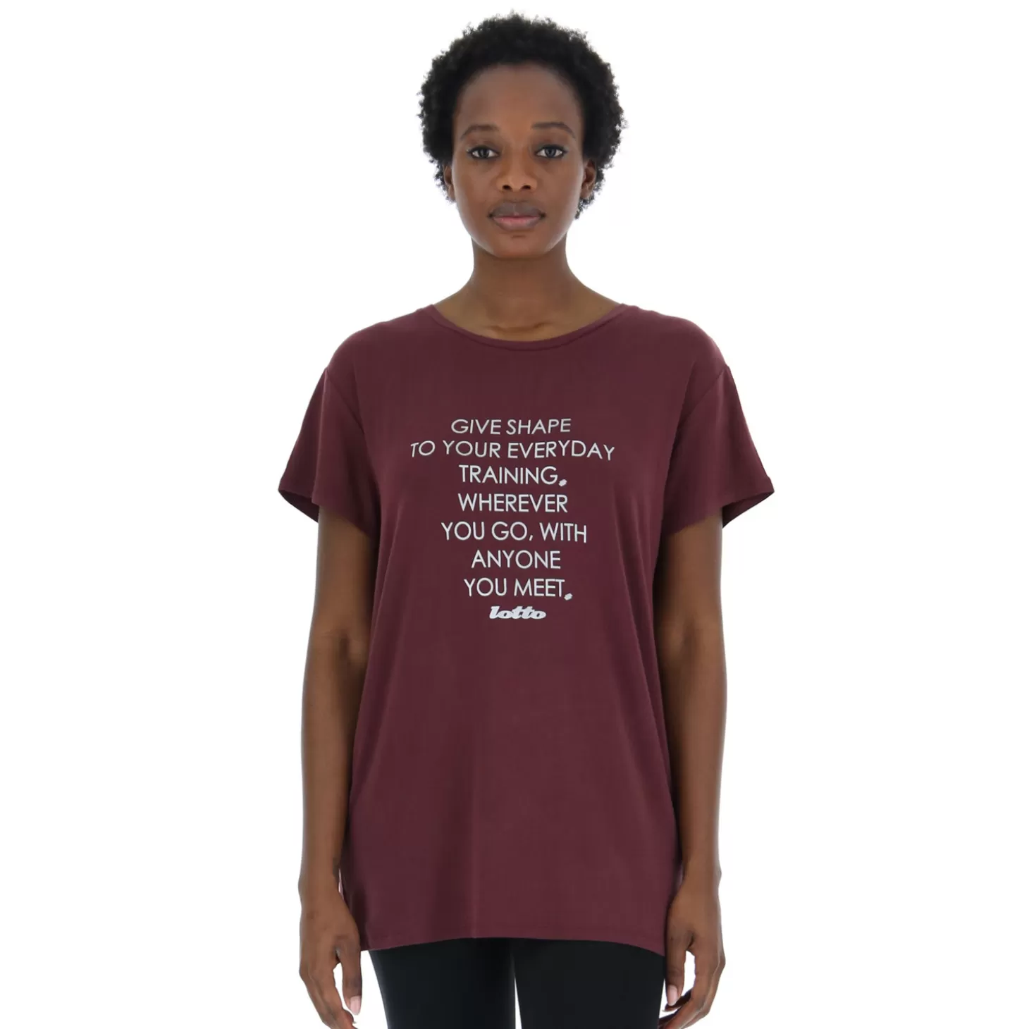 Lotto Tee Text W Vi | Damen T-Shirt