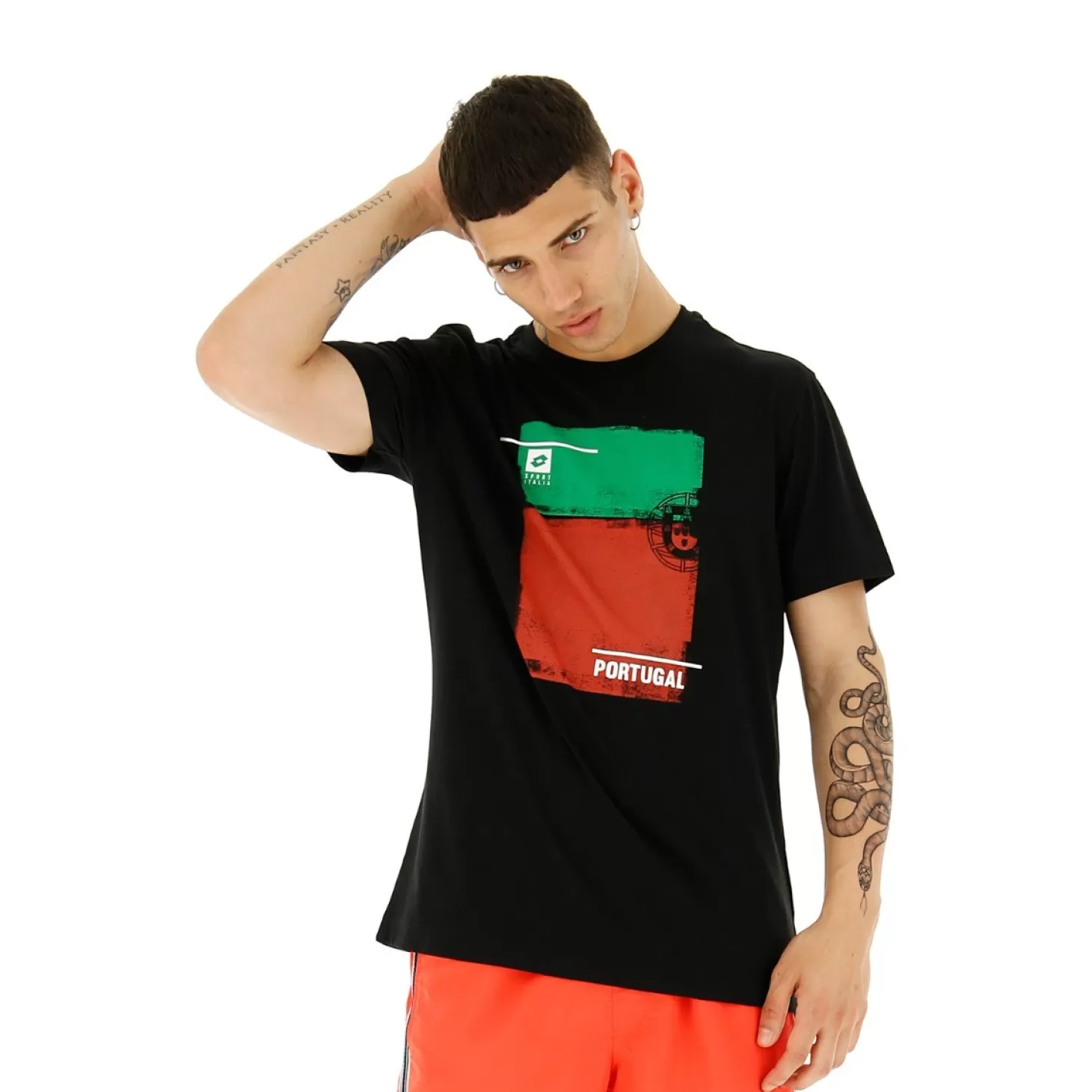 Lotto Tee Wc22 Portugal | Herren T-Shirts