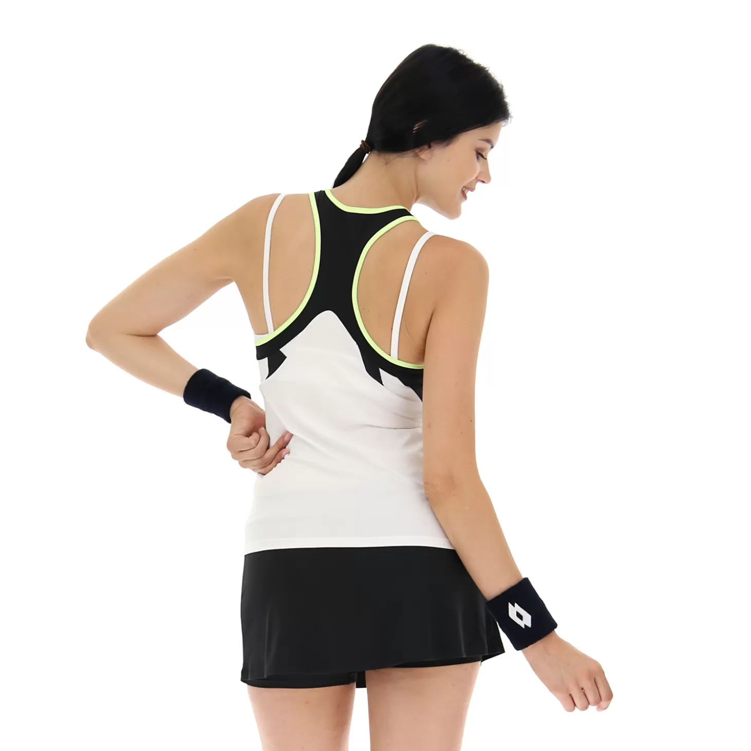 Lotto Top Ten W Iii Tank Prt2 Pl | Damen Sports Bra